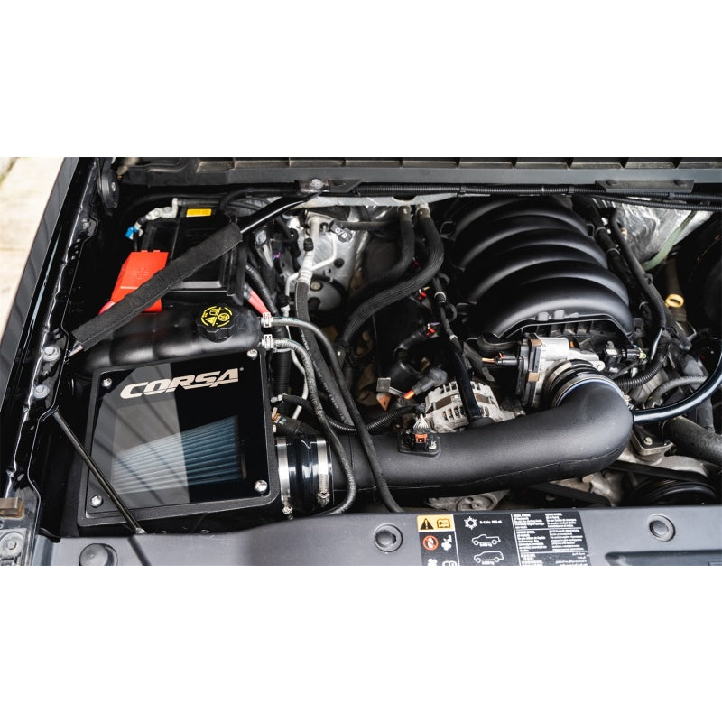 Corsa Maxflow Closed Box Air Intake - Black - GM LS-Series - GM Fullsize SUV/Truck 2014-20