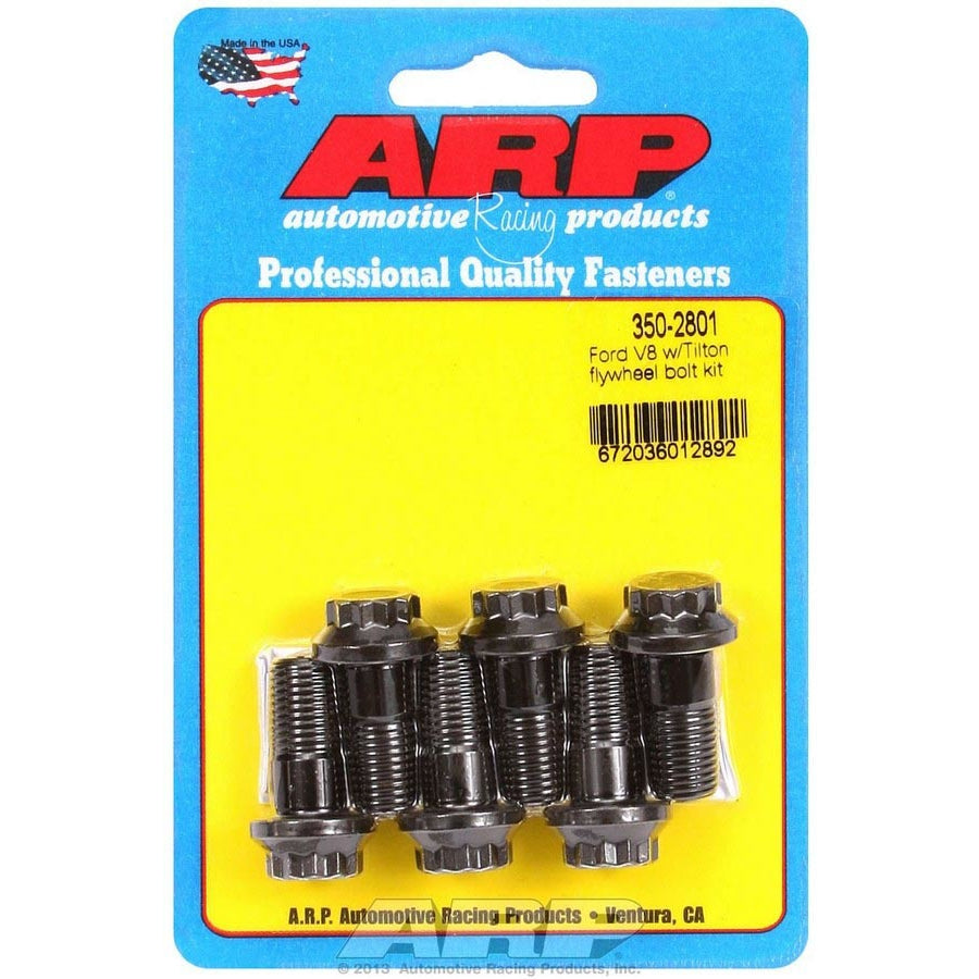 ARP Pro Series Flywheel Bolts - 12-Point - 7/16" x .950" - Ford V8 - Set of 6