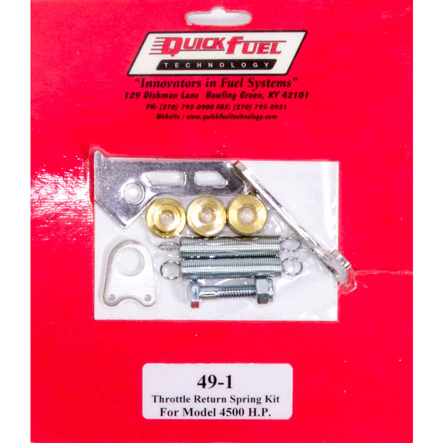 Quick Fuel Technology Throttle Return Spring Kit For 4500 HP Style