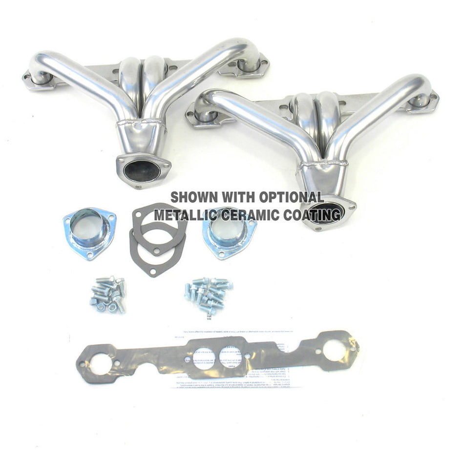 Patriot Exhaust Tight Tuck Headers - 1.625 in Primary - 2.5 in Collector - Small Block Chevy - Universal H8037 - Pair