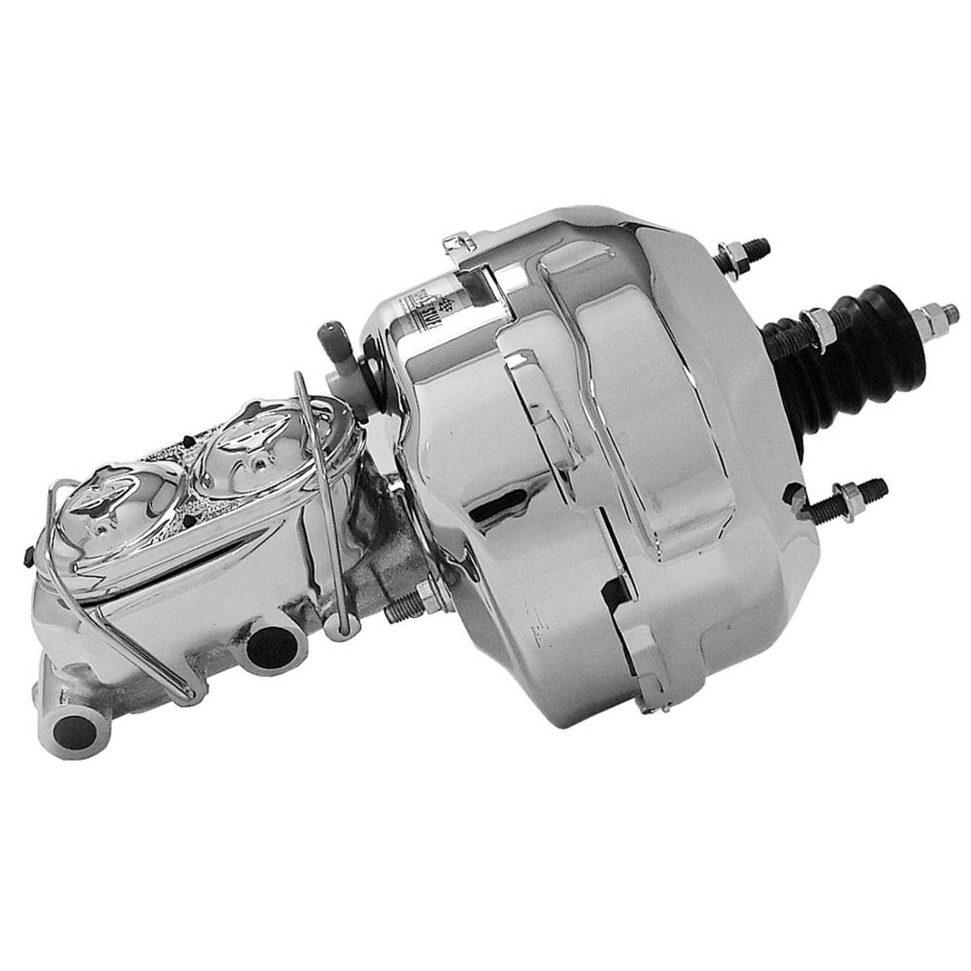 Tuff Stuff 9" Brake Booster w/ Dual Reservoir Master Cylinder - 1 1/8" Bore