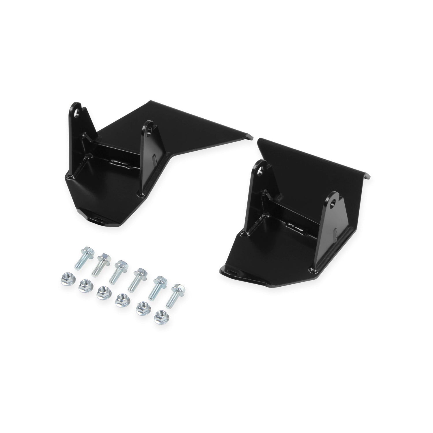 Hooker Blackheart Motor Mount - Bolt-On - Steel - Black Powder Coat - GM LS-Series