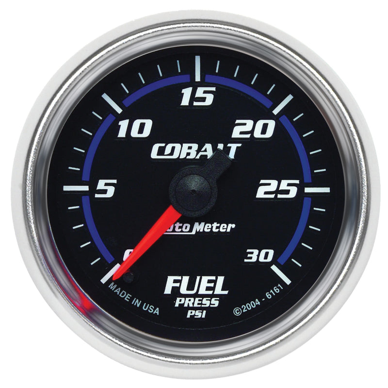 Auto Meter Cobalt Electric Fuel Pressure Gauge - 2-1/16"