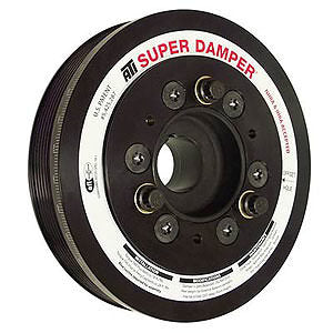 ATI Serpentine SFI 18.1 Super Damper - 6.780 in OD - Black - Internal Balance - Ford Modular