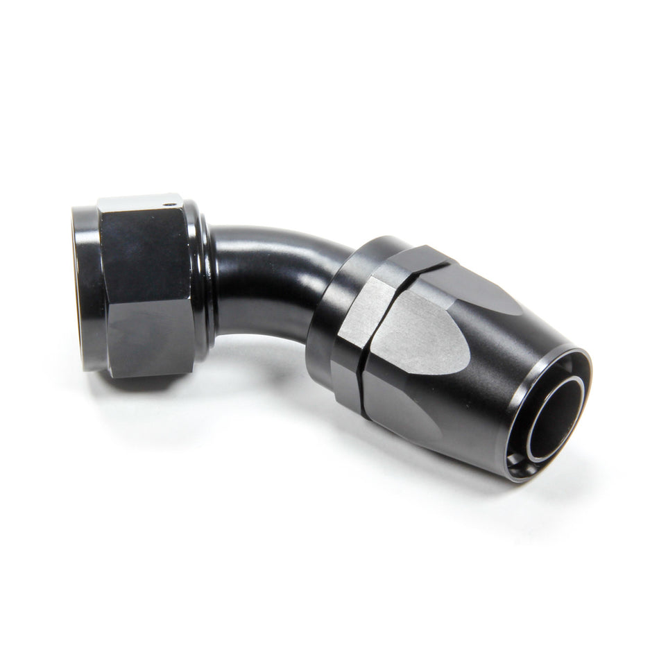 Triple X Race Co. Hose End Fitting 45 Degree 16 AN Hose to 16 AN Female Swivel - Aluminum