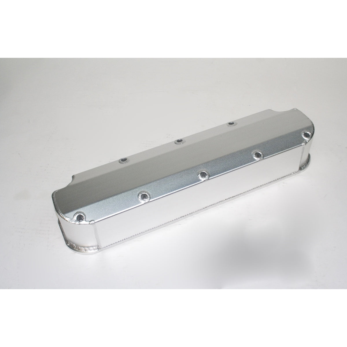 PRW Industries Valve Cover - Stock Height - Silver Anodized - Small Block Mopar - Pair