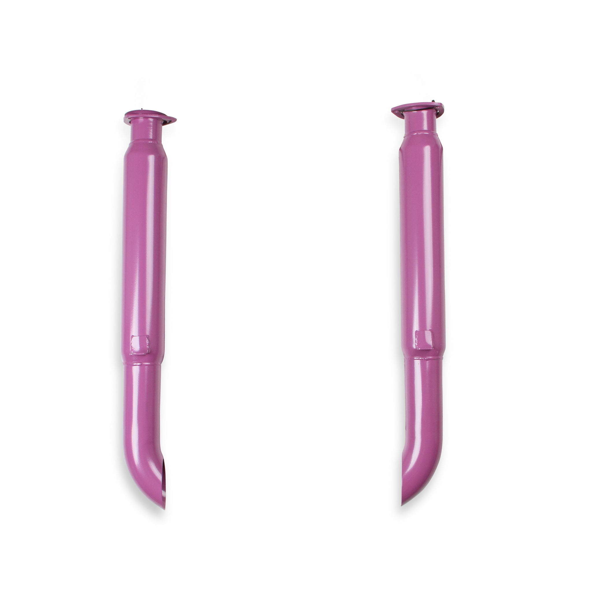 Flowtech Purple Hornies 3-Hole Jeep Header Mufflers (Pair) - 3" Inlet/3" Outlet