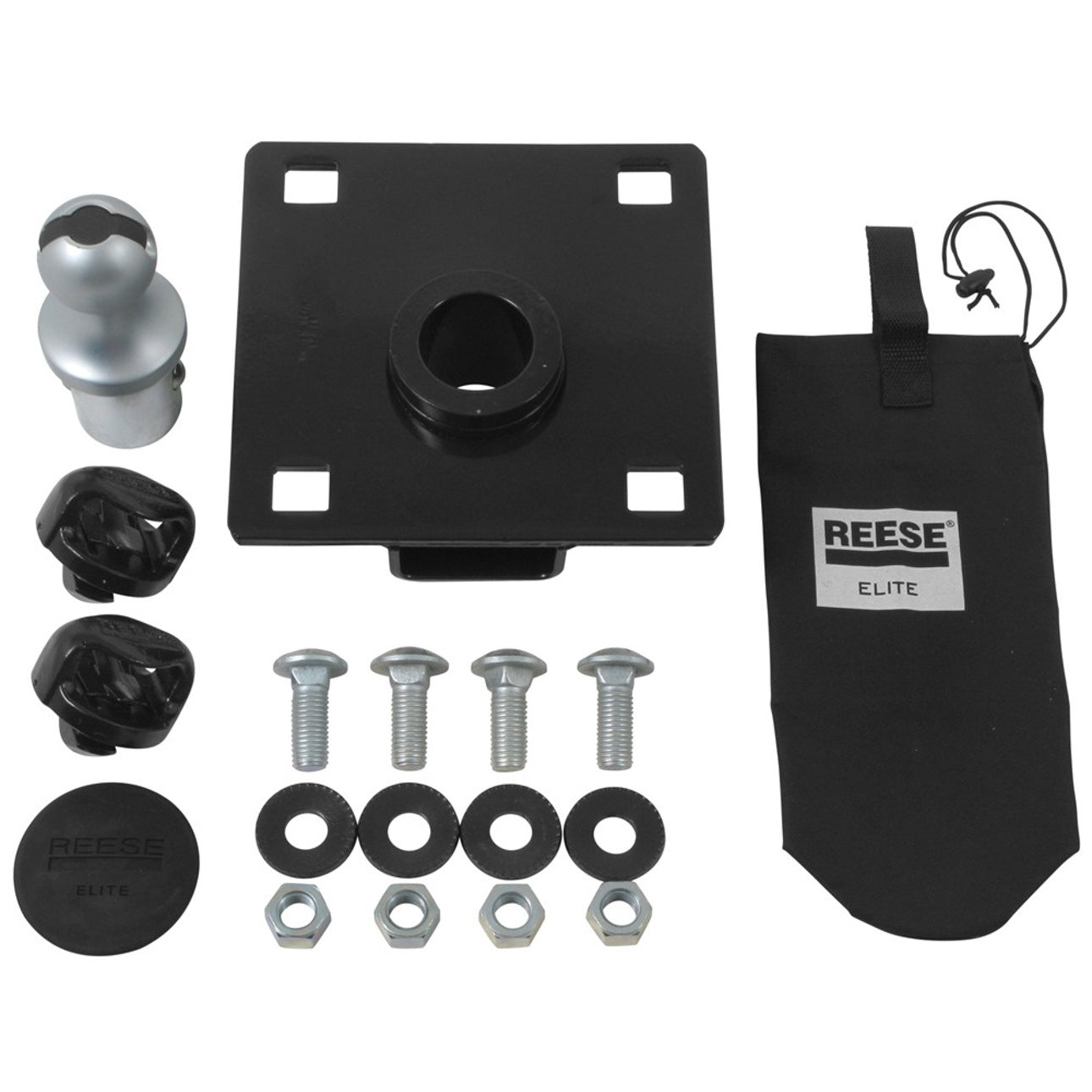 Reese Elite Series Gooseneck Hitch - 2-5/16" Ball - 25000 lb Gross Weight - Steel - Black Powder Coat