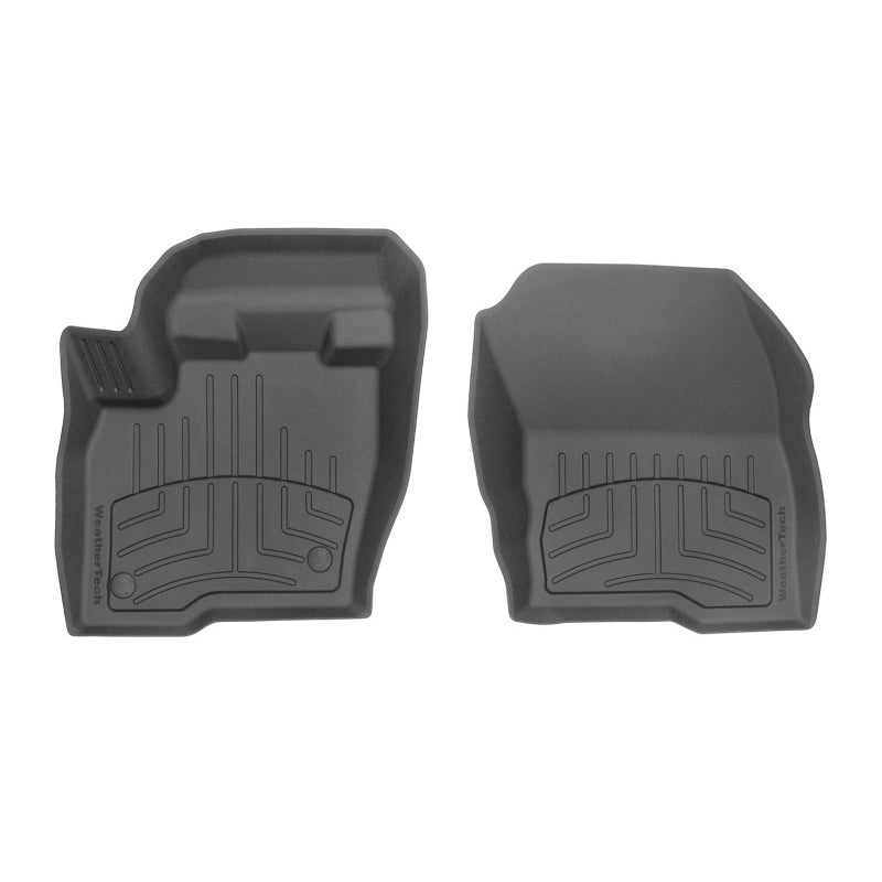 WeatherTech FloorLiners - Front - Black - Ford Midsize SUV 2015-20