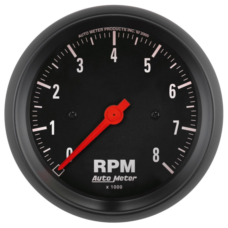 Auto Meter Z-Series In-Dash Electric Tachometer - 3-3/8"