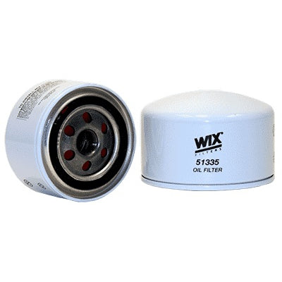 Wix Canister Oil Filter - Screw-On - 3/4-16 in Thread - White