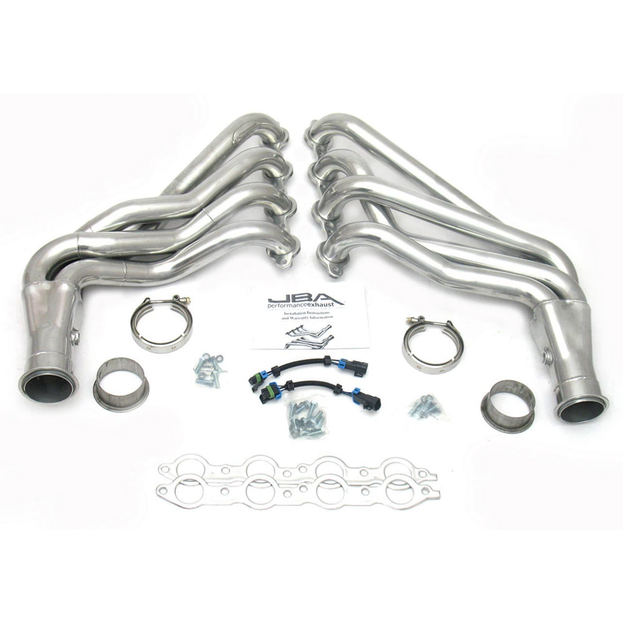 JBA Headers - 2010 SS Camaro - Long Tube Silver