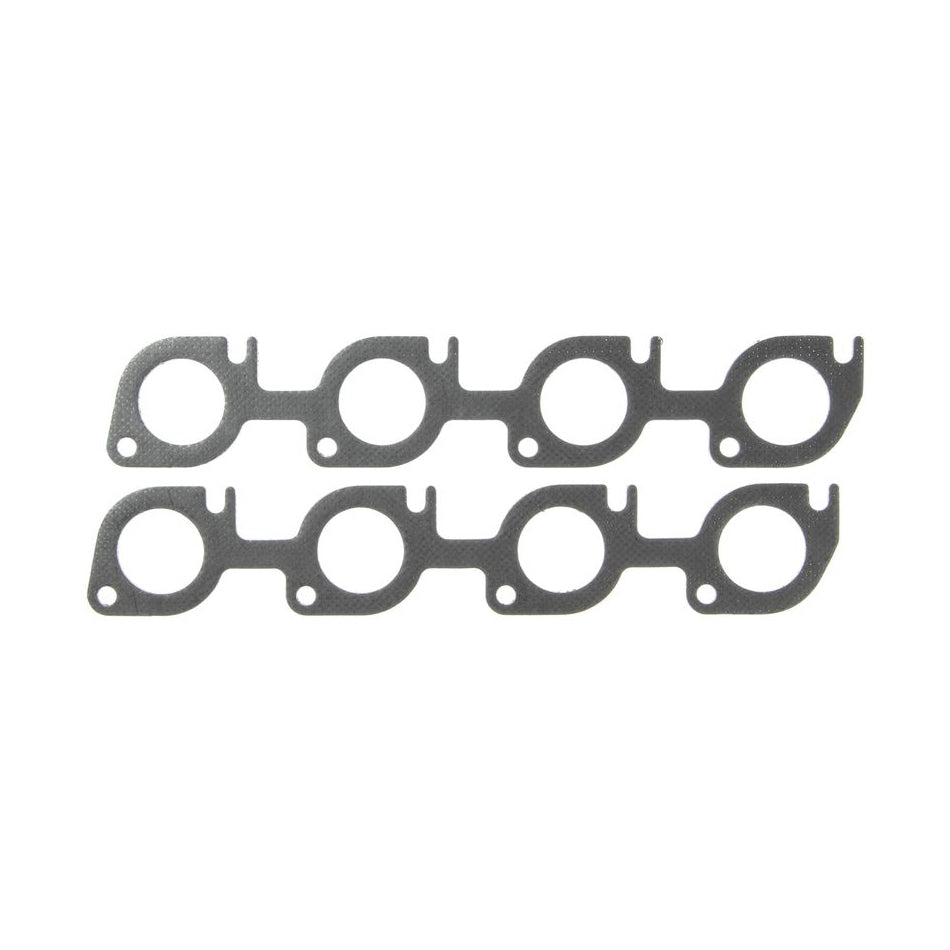 Clevite Header Gasket - 1.875" Round Port - Steel - Core Graphite - SB Chevy (Pair)
