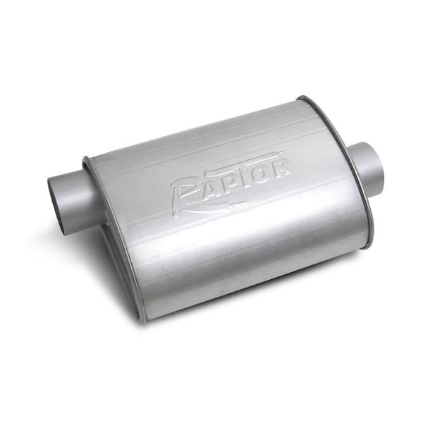 Flowtech Raptor Turbo Performance Muffler - 3" Inlet/Outlet