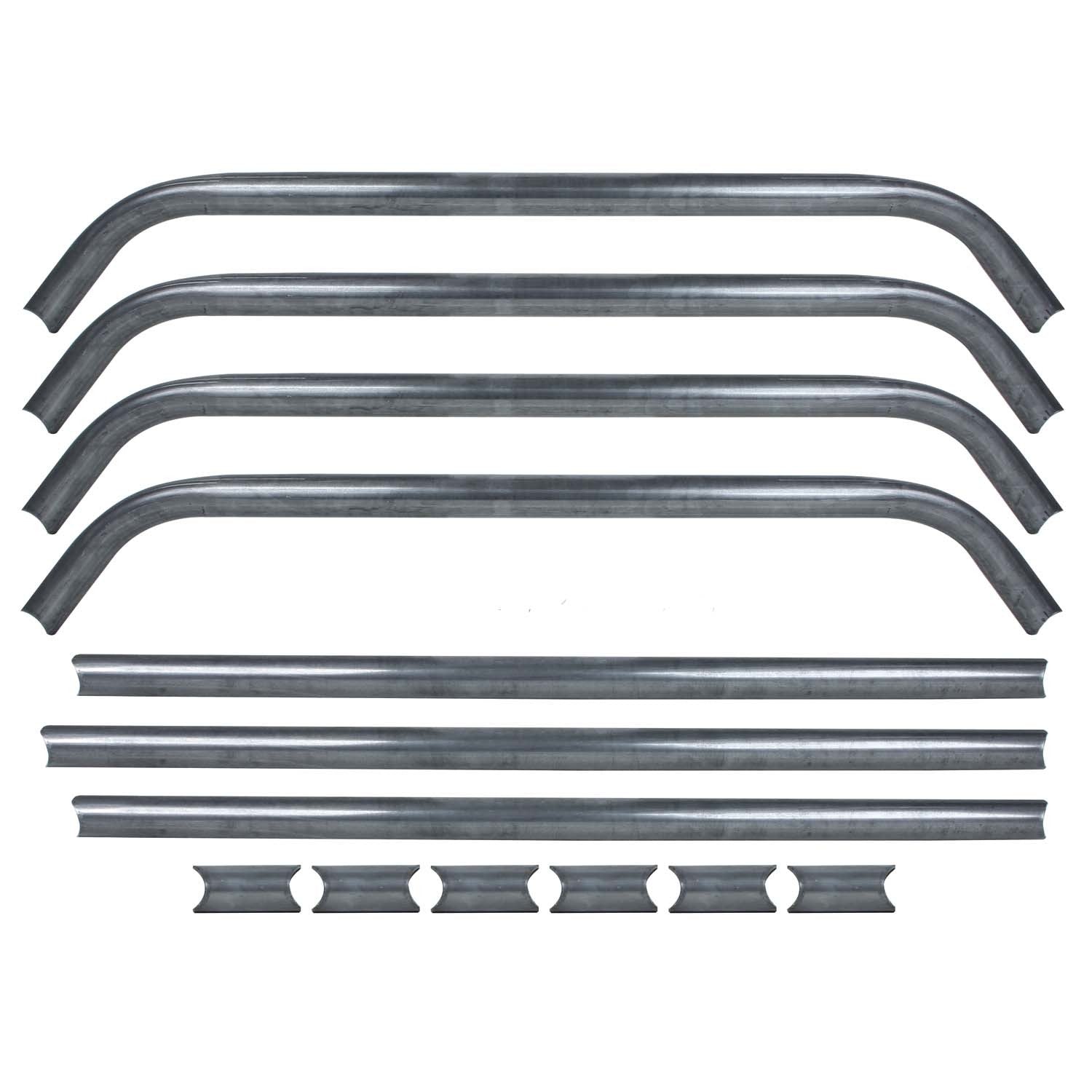 Allstar Performance Roll Cage Strut Kit - Component Box - Steel - Standard Roll Cage