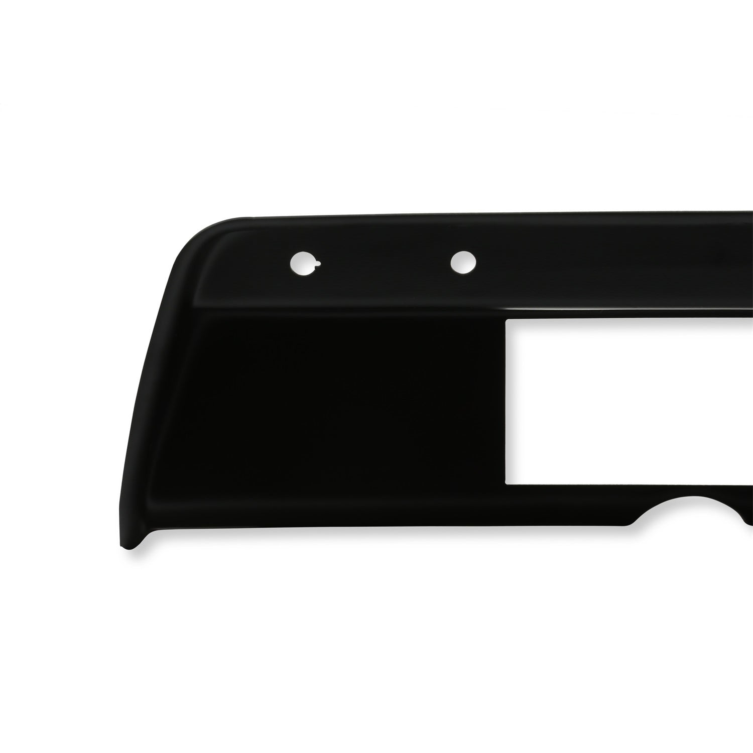 Holley EFI 6.86 in Dash Bezel - Black - GM A-Body 1967