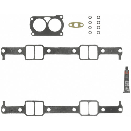 Fel-Pro Intake Manifold Gasket - 1.26 x 2.07 in Rectangular Port - Steel Core Laminate - GM LT-Series 1992-97