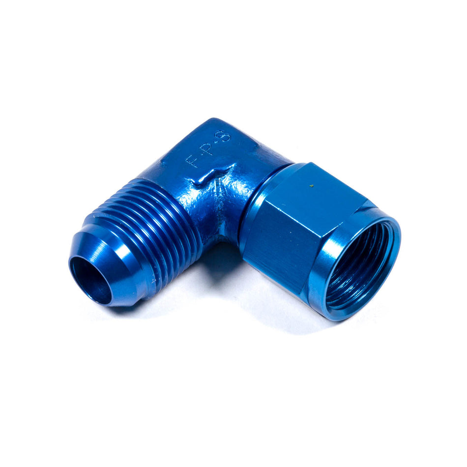 Fragola Performance Systems Adapter Fitting 90 Degree 10 AN Female to 10 AN Male Swivel - Aluminum