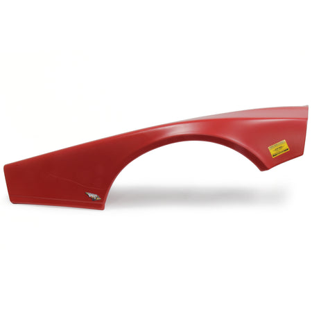 Five Star Passenger Side Fender - MD3 - Plastic - Red - Half