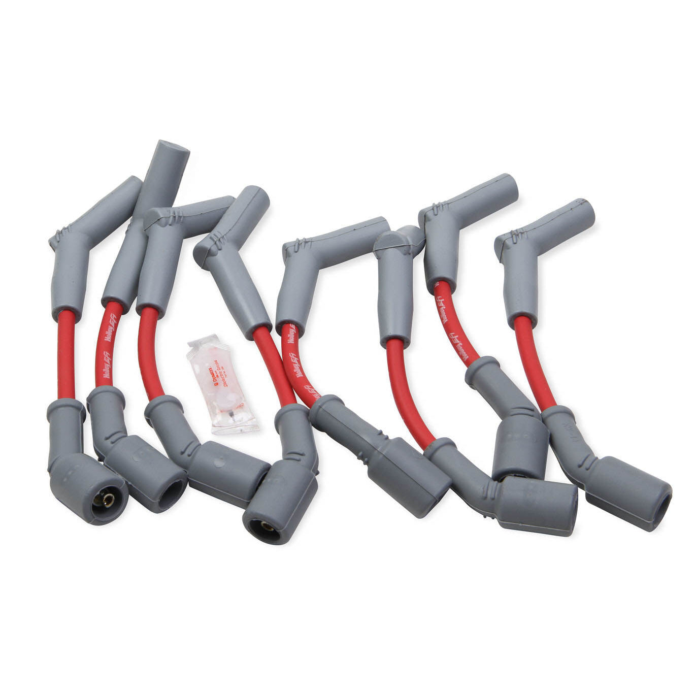 Holley EFI Spiral Core 8 mm Spark Plug Wire Set - Red