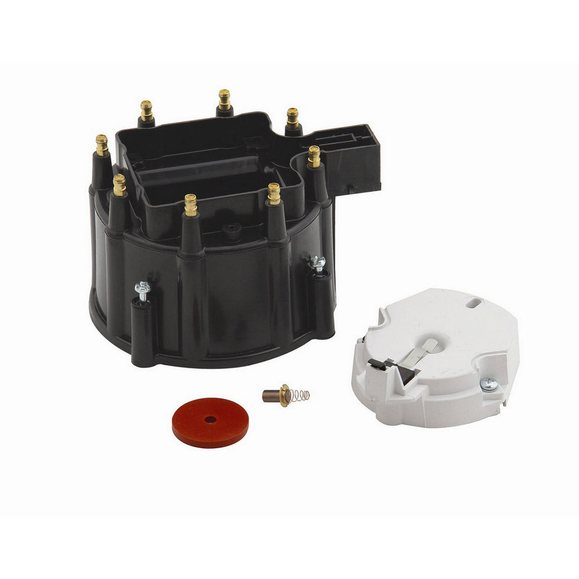 Accel GM HEI Cap & Rotor Kit - Heavy Duty Black