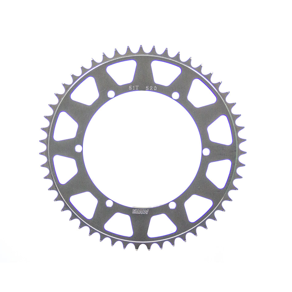 M&W Aluminum Products 51-Tooth Axle Sprocket 6.43" Bolt Pattern