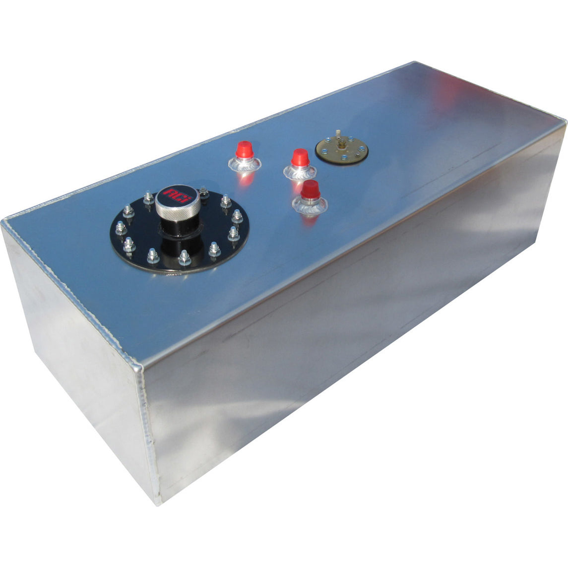 RCI 15 Gallon Fuel Cell - 12 in Wide x 30 in Deep x 9 in Tall - 8 AN Male Outlet / Return / Vent - Sending Unit