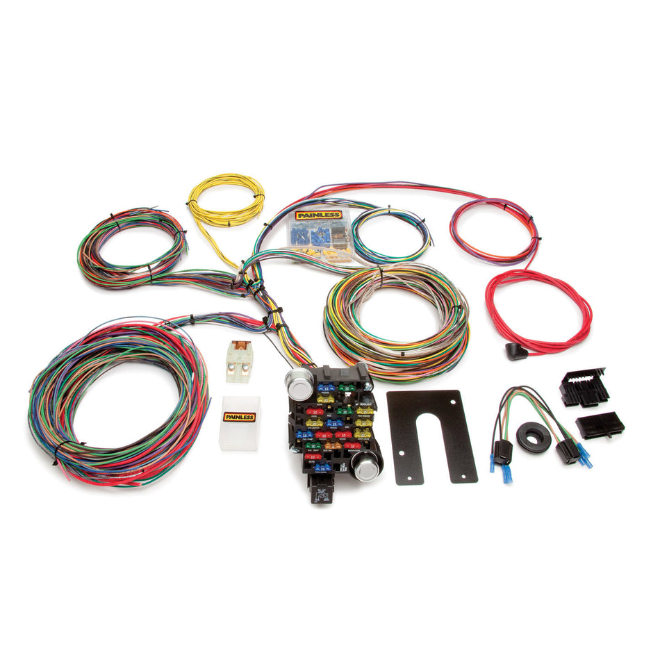 Painless Performance Classic-Plus Customizable Chassis Harness -Non GM Keyed Column - 28 Circuits