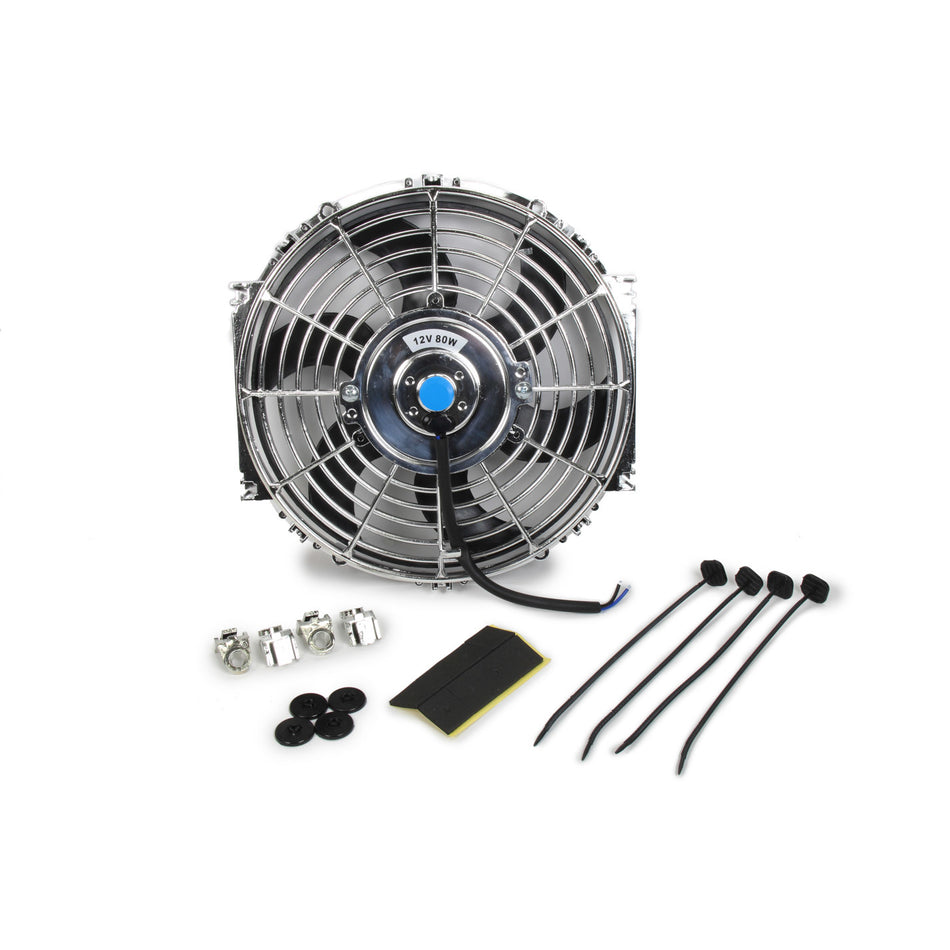 Racing Power 10" Electric Fan Curved Blades