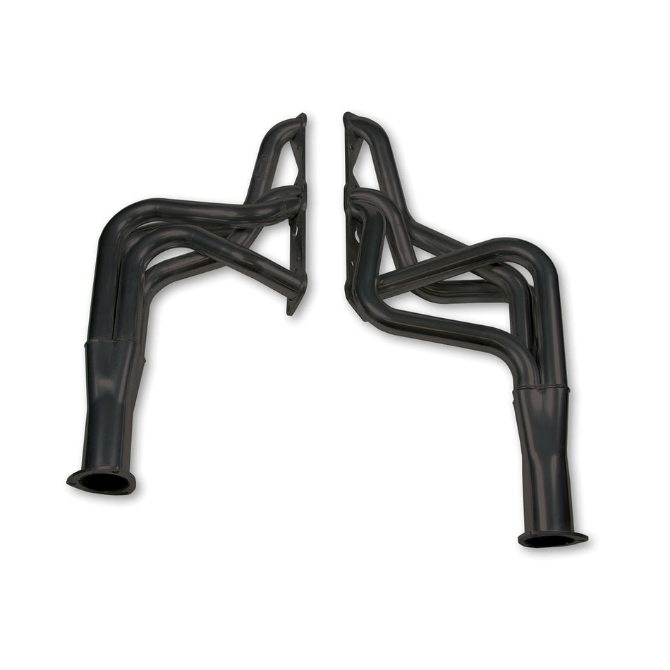 Hooker Competition Headers - 1.625 in Primary - 3 in Collector - Black Paint - Pontiac V8 - GM A-Body / F-Body 1964-79 - Pair
