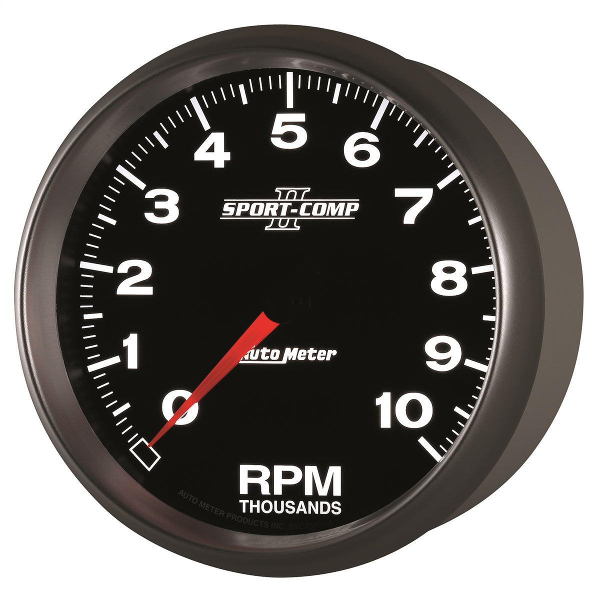 Auto Meter 5" Sport-Comp II In-Dash Tachometer - 10,000 RPM