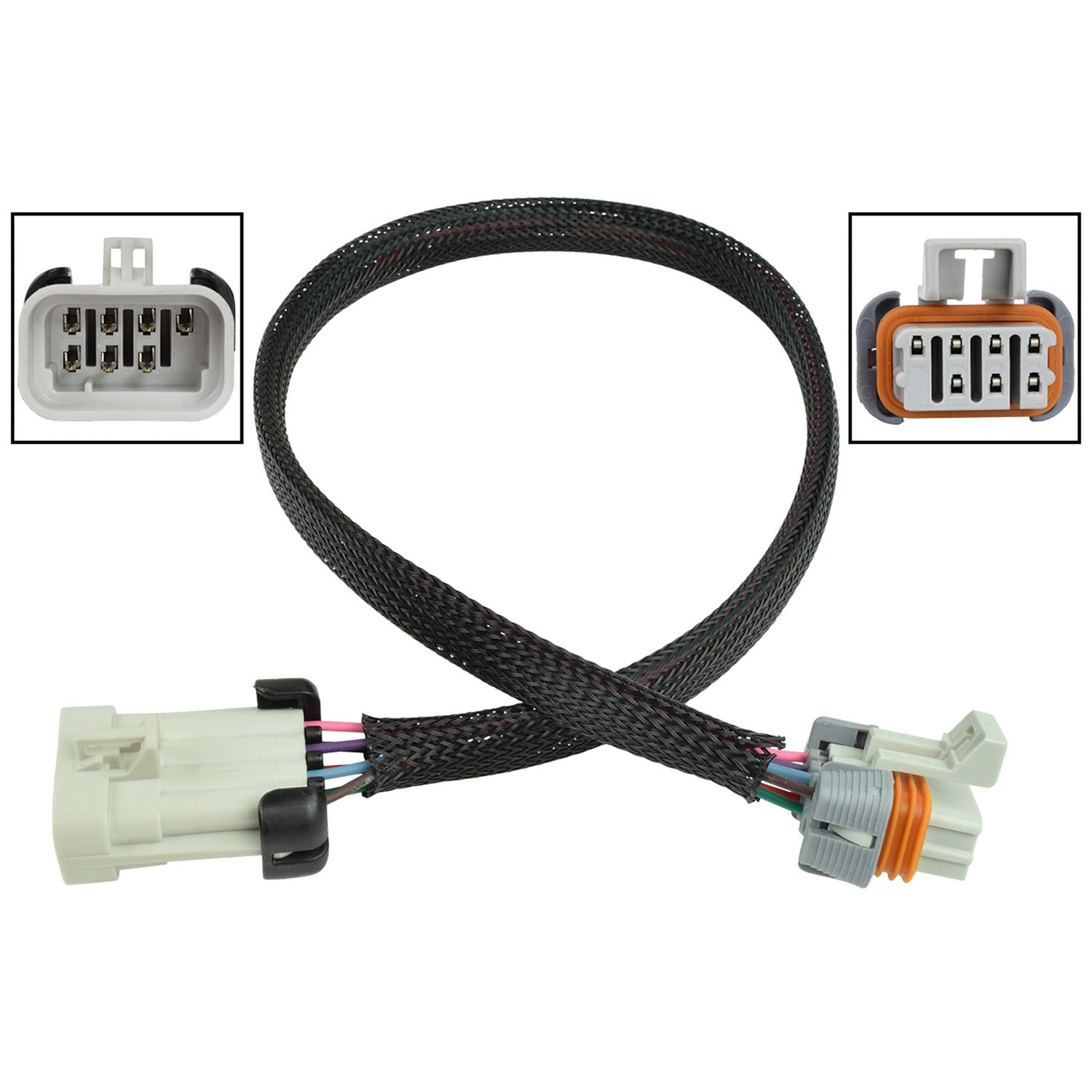 ICT Billet Coil Wire Ignition Wiring Harness - 24" Extension - GM LS-Series