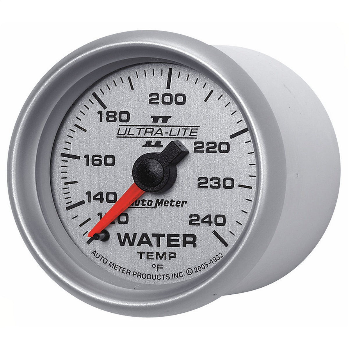 Auto Meter 2-1/16" Ultra-Lite II Water Temperature Gauge - 120-240°