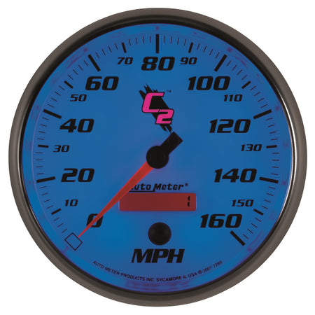 Auto Meter C2 Programmable Speedometer - 5 in.