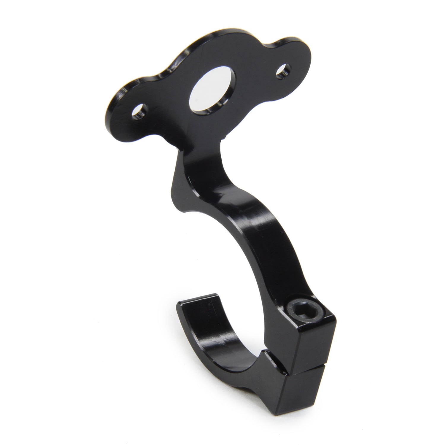 Ti22 Clamp-On Quick Turn Mounting Bracket - 1/16 in Thick - Black - 1-3/8 in Tubing