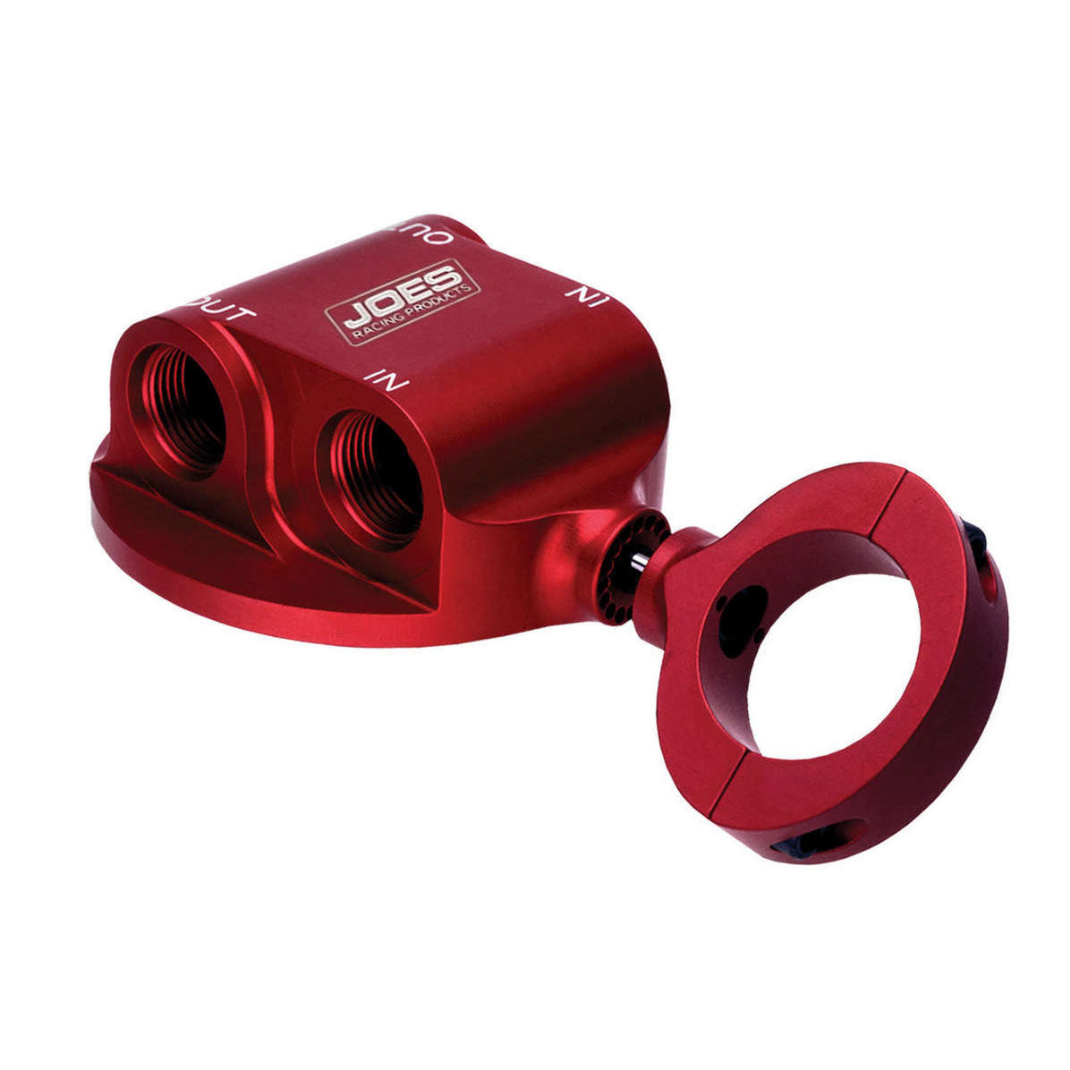 JOES Chevy Remote Oil Filter Mount - Fits 1-3/4" Tubing