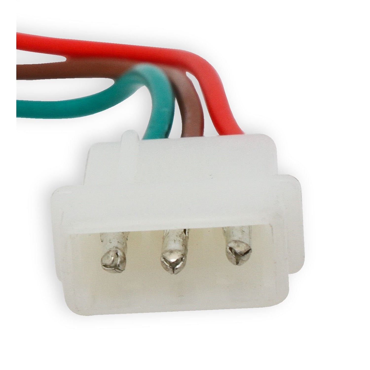 Mallory 37 Series Unilite Distributor - Optical Pickup - Mechanical Advance - Socket Style - R/H Rotation - Red - Chevy V8