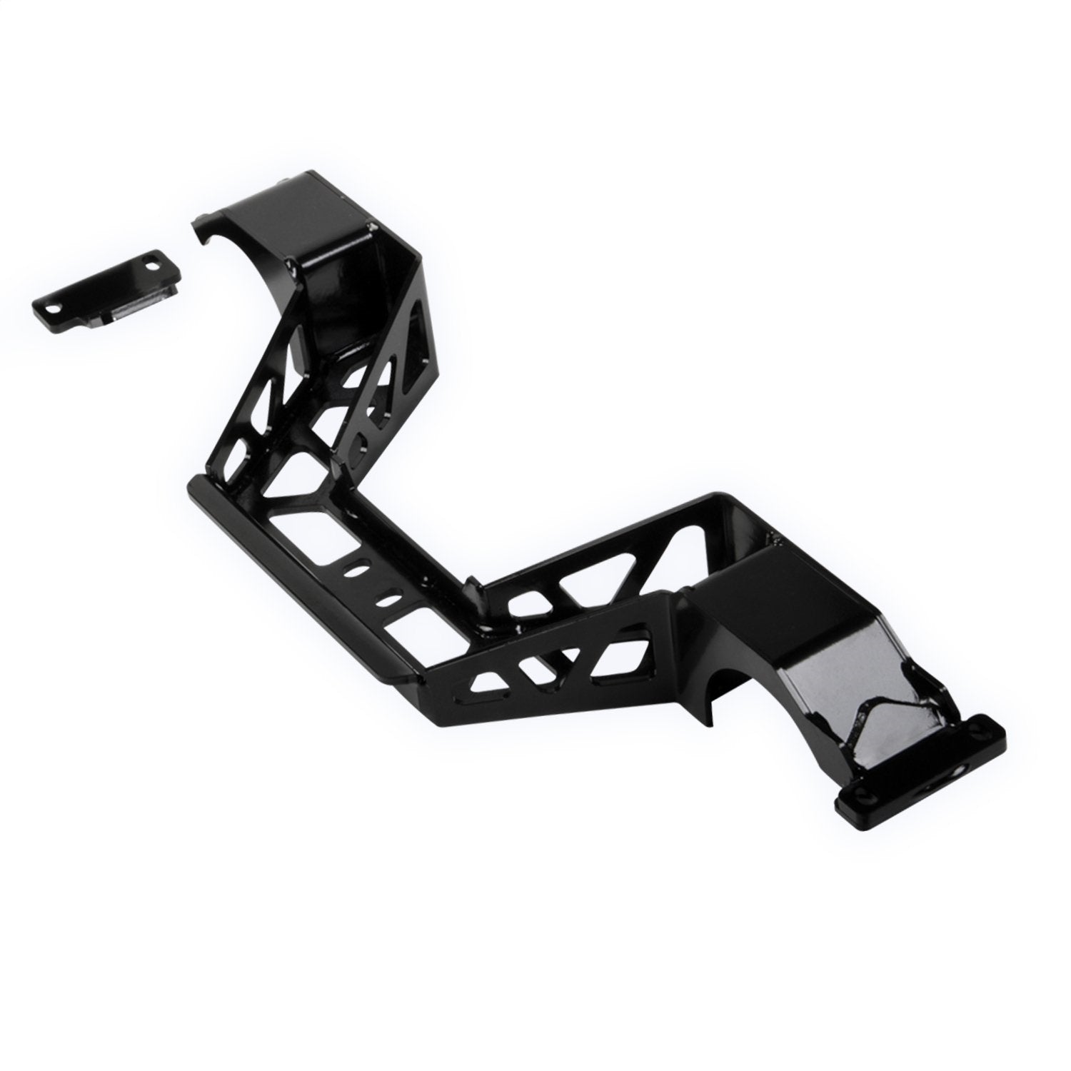 Hooker Blackheart Transmission Crossmember - Bolt-On - Steel - Black Powder Coat - GM LS-Series - T56/T56 Magnum