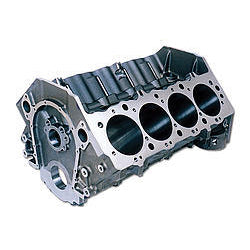 Dart Big M Bare Block - 4.500" Bore - 10.200 Deck - 4-Bolt Main - 2 Piece Seal - Iron - Big Block Chevy