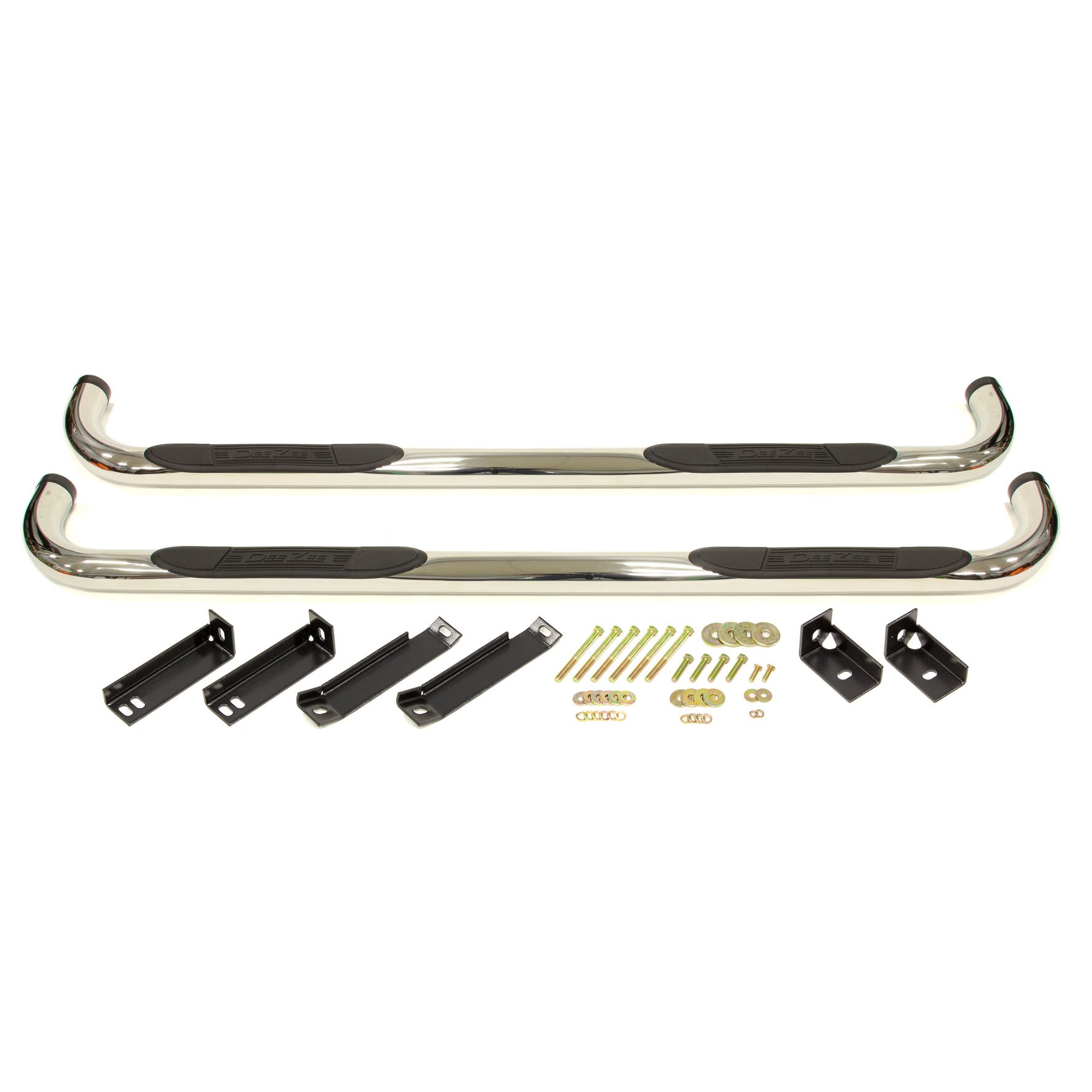 Dee Zee 3" Round Step Bars 14- GM P/U Ext. Cab