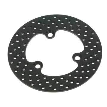 DMI Front 3-Lug Aluminum Brake Rotor - 10-1/8" Diameter - Drilled