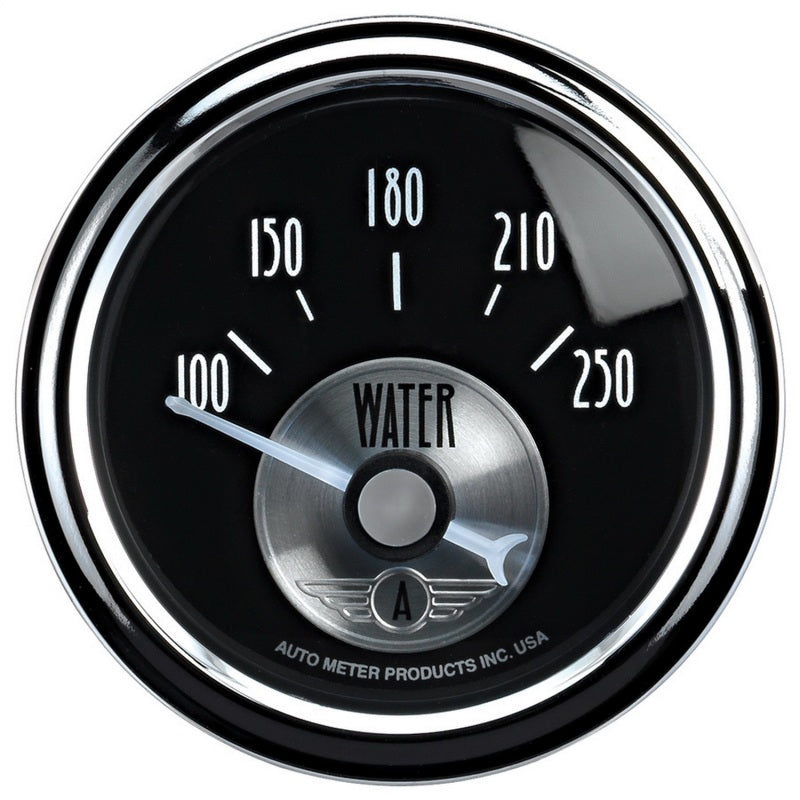 Auto Meter 2-1/16" B/D Water Temp Gauge - 150-250