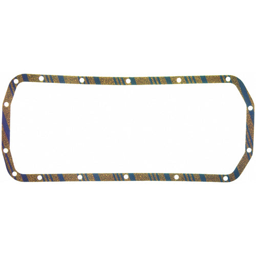 Fel-Pro 1-Piece Oil Pan Gasket - Cork - Buick / Oldsmobile / Pontiac V8