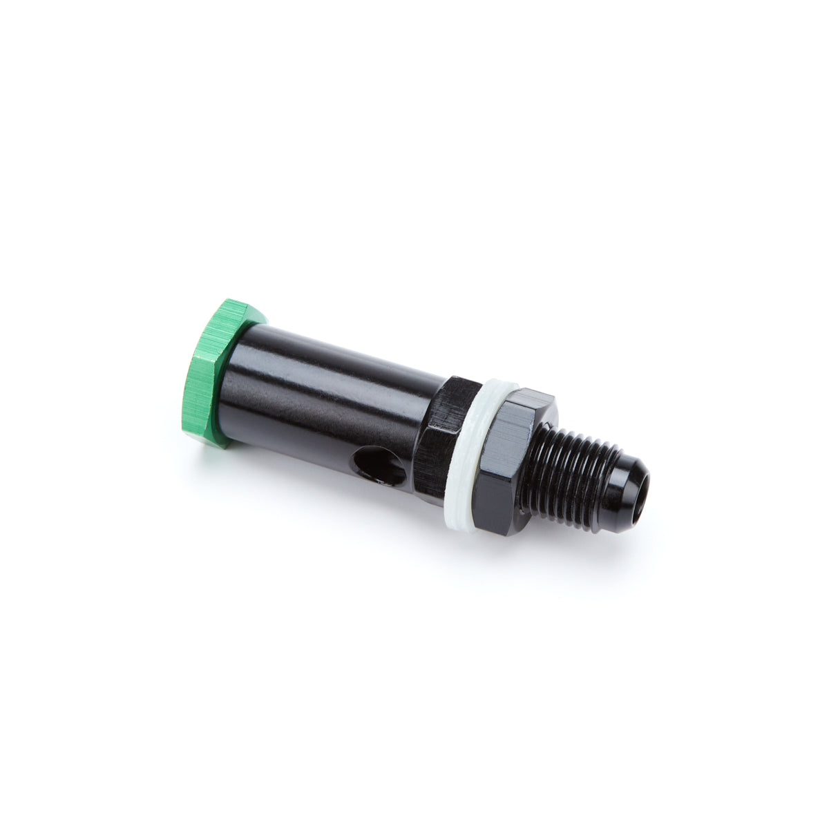 Willy's Carburetors Roll Over Valve - Internal - Check Valve - 6 AN Male - Black