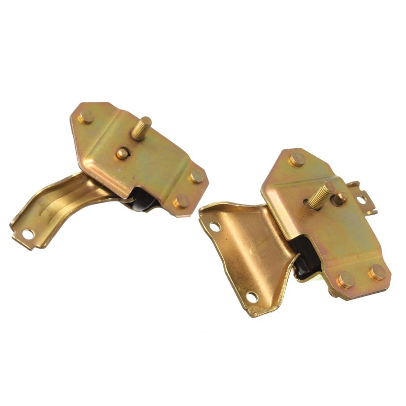 Energy Suspension Hyper-Flex Motor Mount - Bolt-On - Black / Cadmium - Ford Modular - Ford Mustang 1996-2004 - Pair