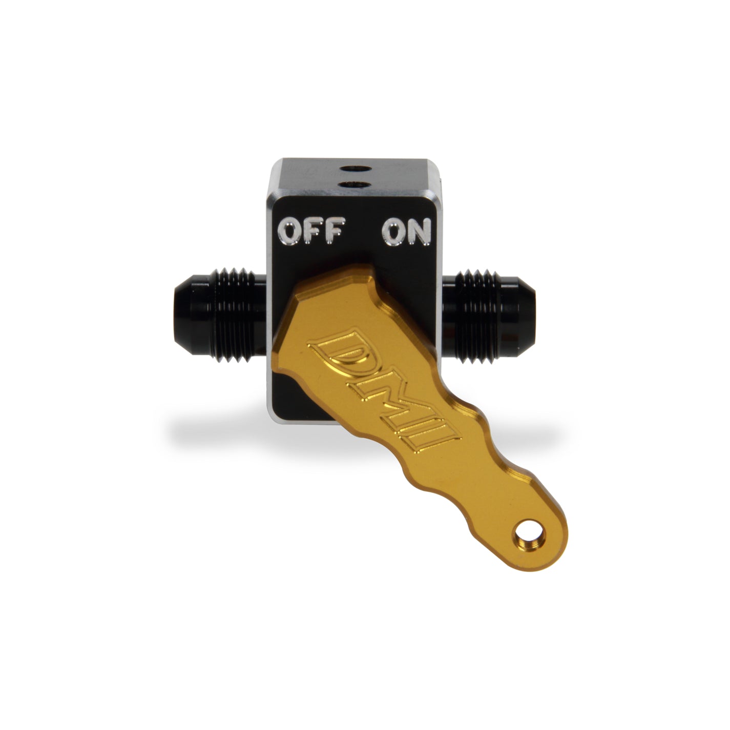 DMI Aluminum Fuel Shut-Off Valve - Orange Handle