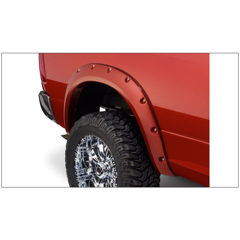 Bushwacker Pocket Style Front / Rear Fender Flare - 2.6 in Wide Front