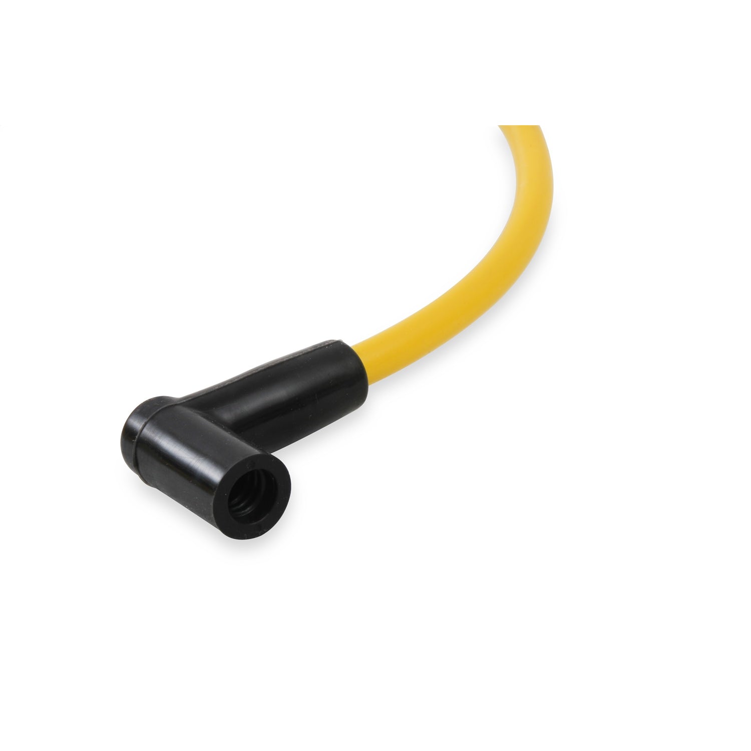 ACCEL Super Stock Spiral Core 8 mm Spark Plug Wire Set - Yellow - Factory Style Boots / Terminals - Ford V8