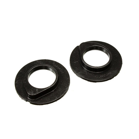 Energy Suspension Hyper-Flex Coil Spring Isolator - Front - Polyurethane - Black