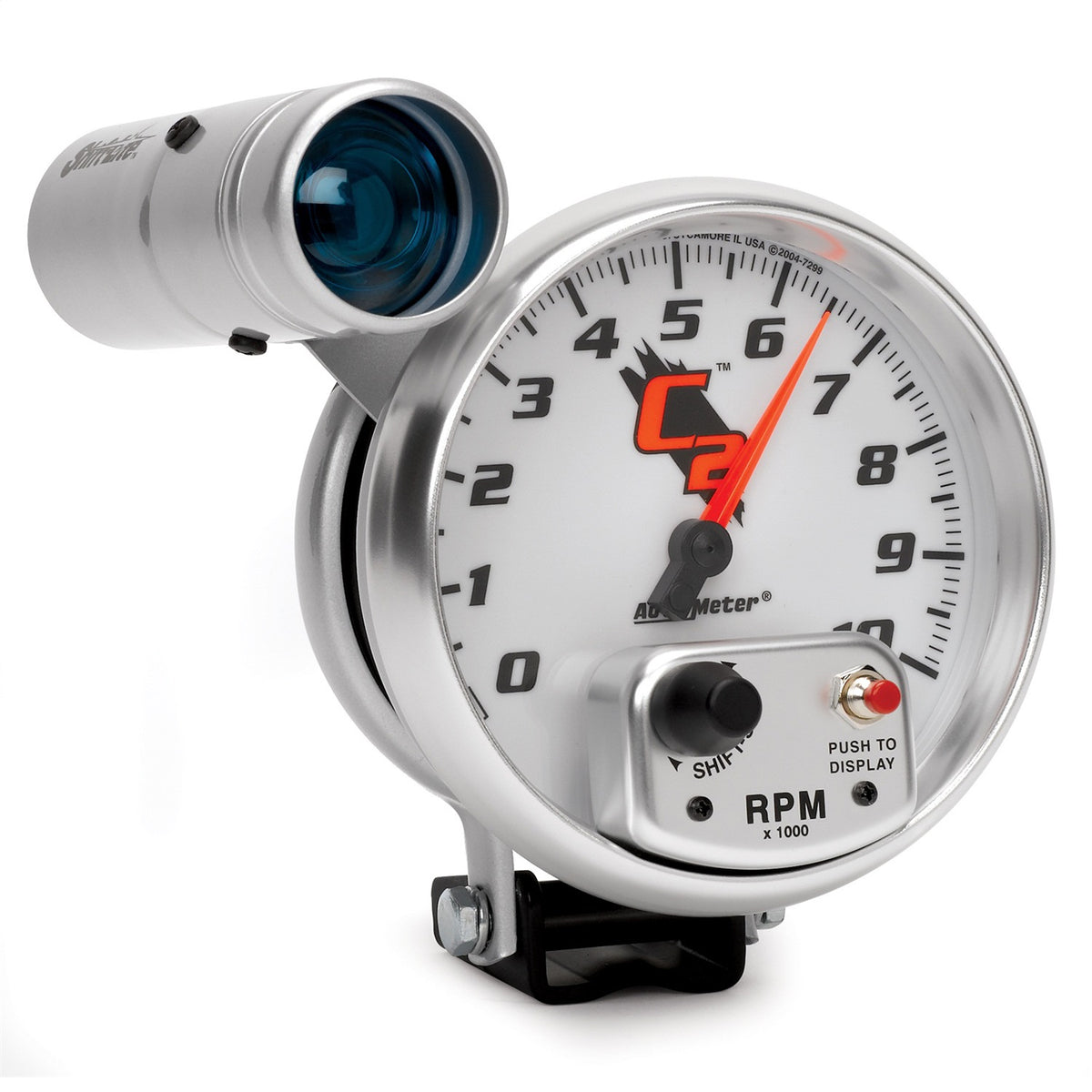 Auto Meter C2 Shift-Lite Tachometer - 5 in.